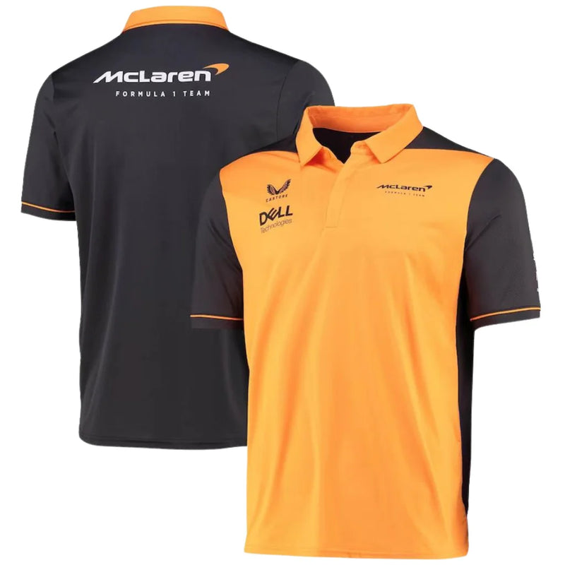 Camiseta McLaren Polo Laranja - 2022