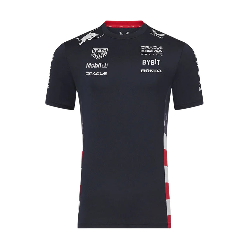 Camiseta Funcional Red Bull Racing - Edição Especial EUA 2024