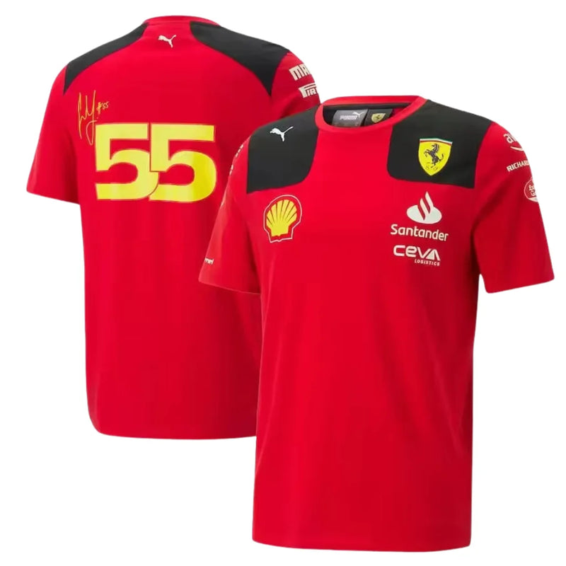 Camiseta Scuderia Ferrari - Pilotos 2023