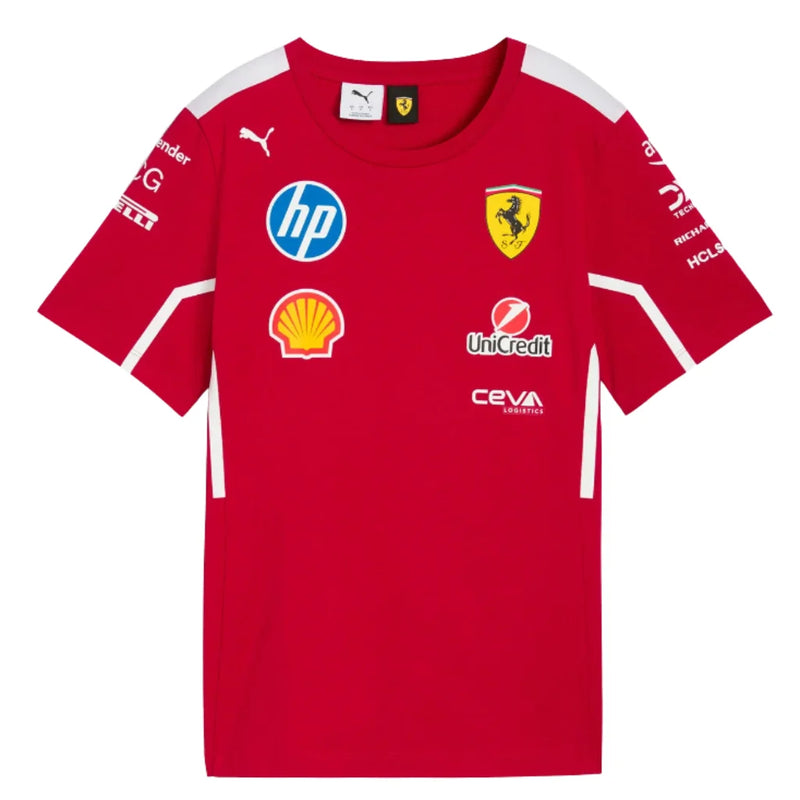 Lançamento Camisa Ferrari Gola Vermelha -  2025