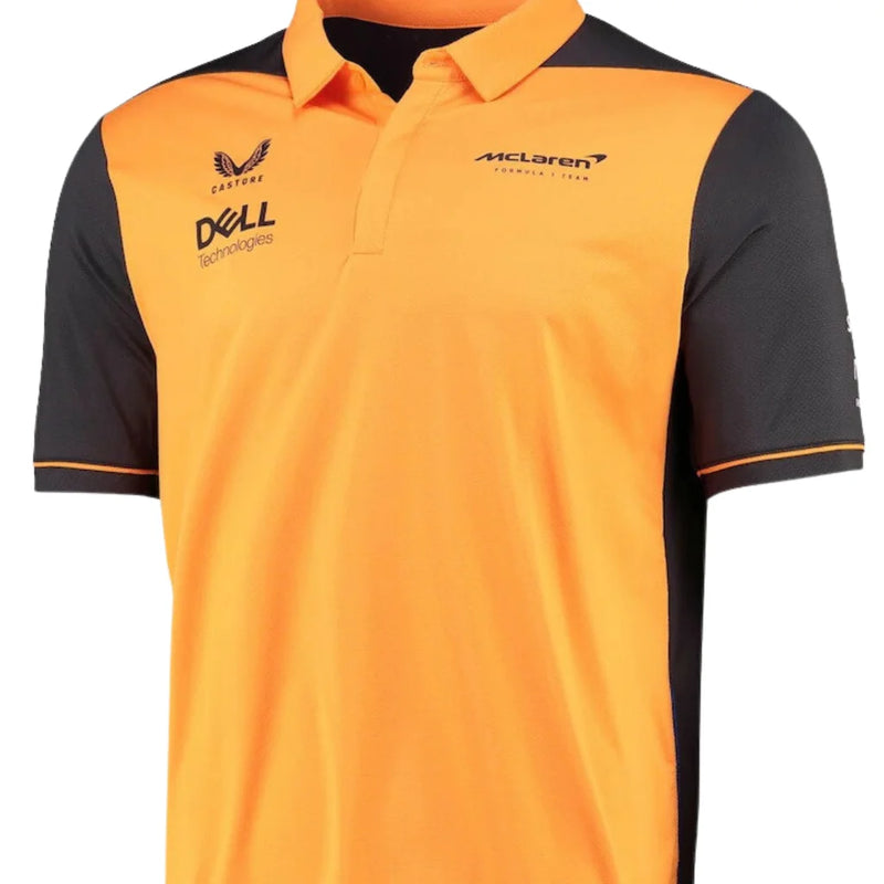 Camiseta McLaren Polo Laranja - 2022