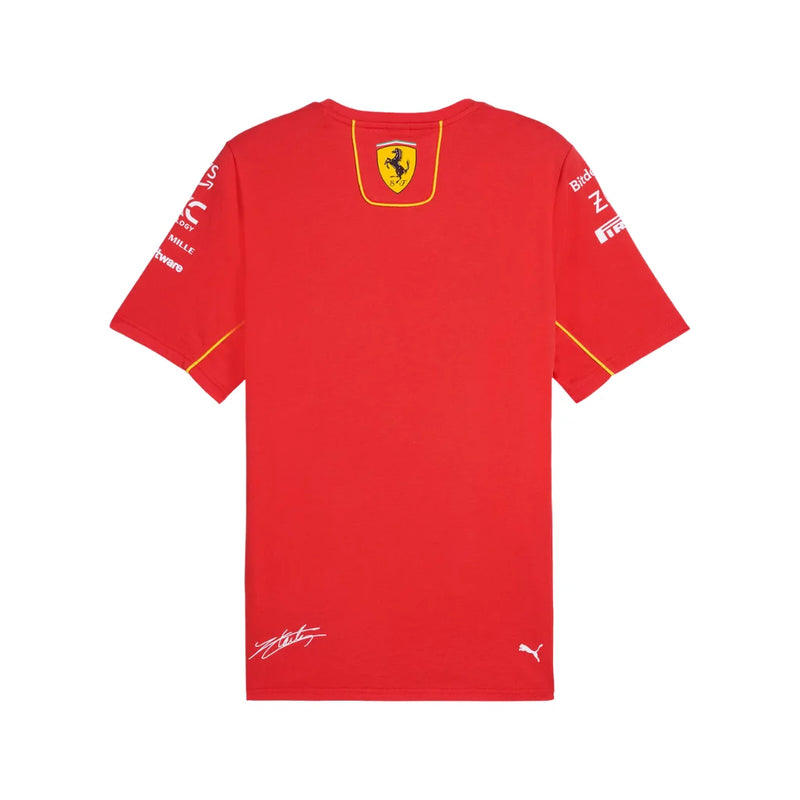Camiseta Scuderia Ferrari - Pilotos 2024