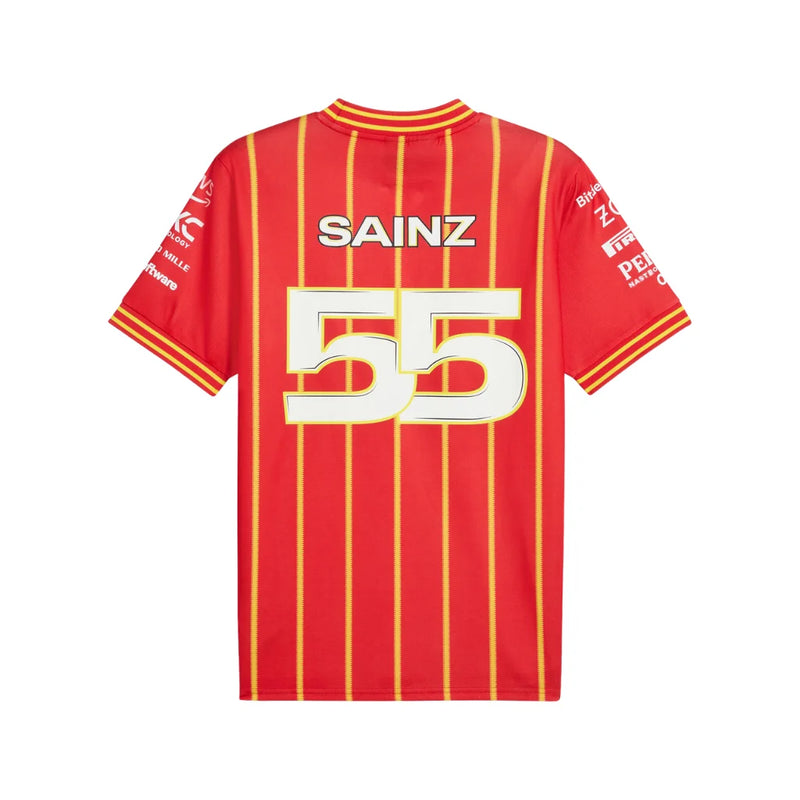 Camiseta Scuderia Ferrari - Edição Especial Pilotos 2024
