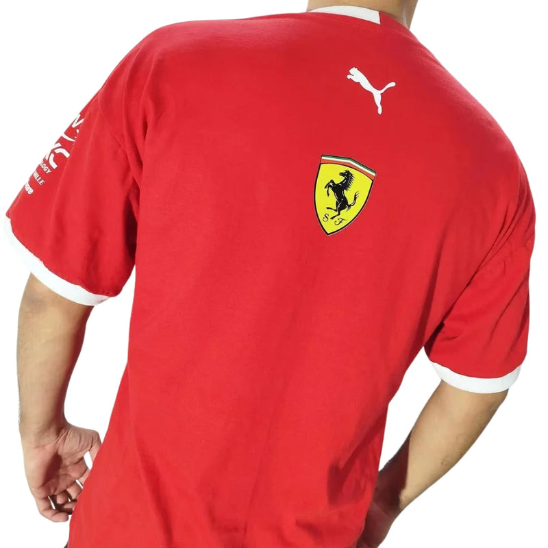 Lançamento Camisa Ferrari Gola Mista -  2025