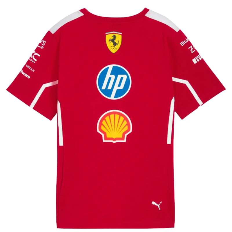 Lançamento Camisa Ferrari Gola Vermelha -  2025