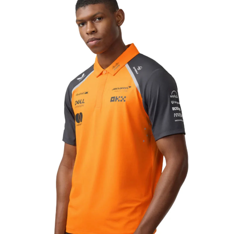 Lançamento Camisa  Polo McLaren Laranja - 2025