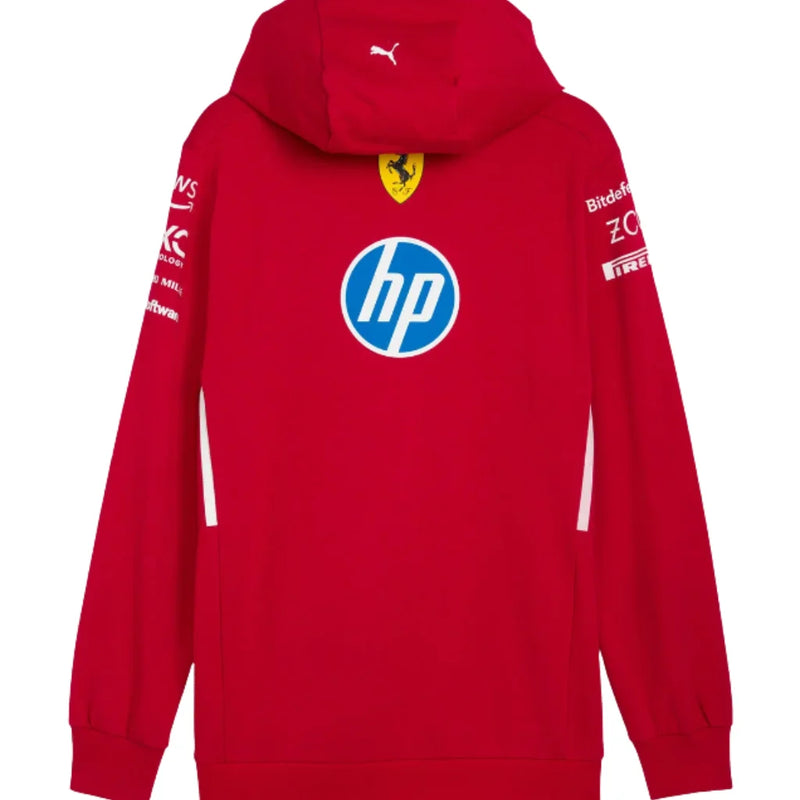 Lançamento Moletom com Capuz Scuderia Ferrari - 2025