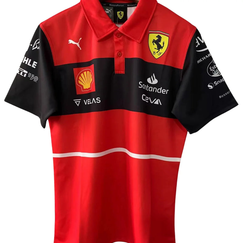 Camisa Polo Scuderia Ferrari - Pilotos 2022