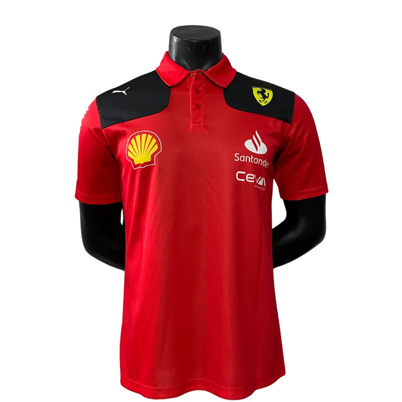 Camisa Polo Scuderia Ferrari - Pilotos 2023