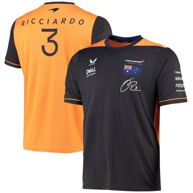 Camiseta McLaren Preta - Ricciardo 2022