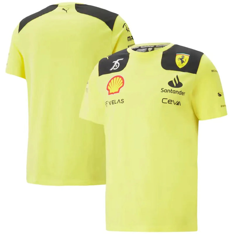 Camiseta Scuderia Ferrari Amarela - 2022
