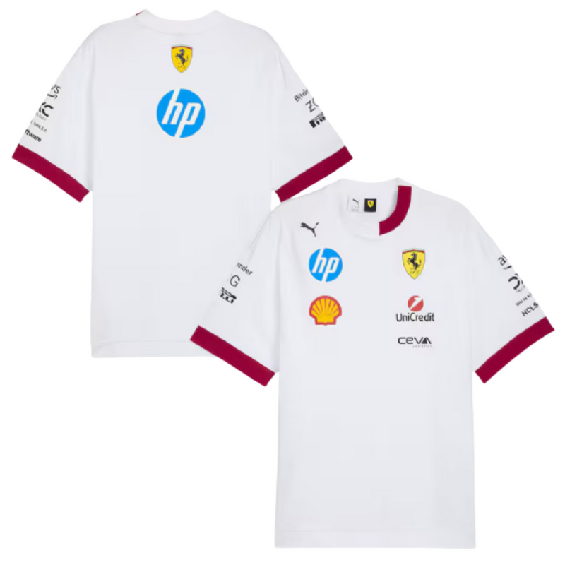 Lançamento Camiseta Oversized Scuderia Ferrari HP GP Miami - 2025