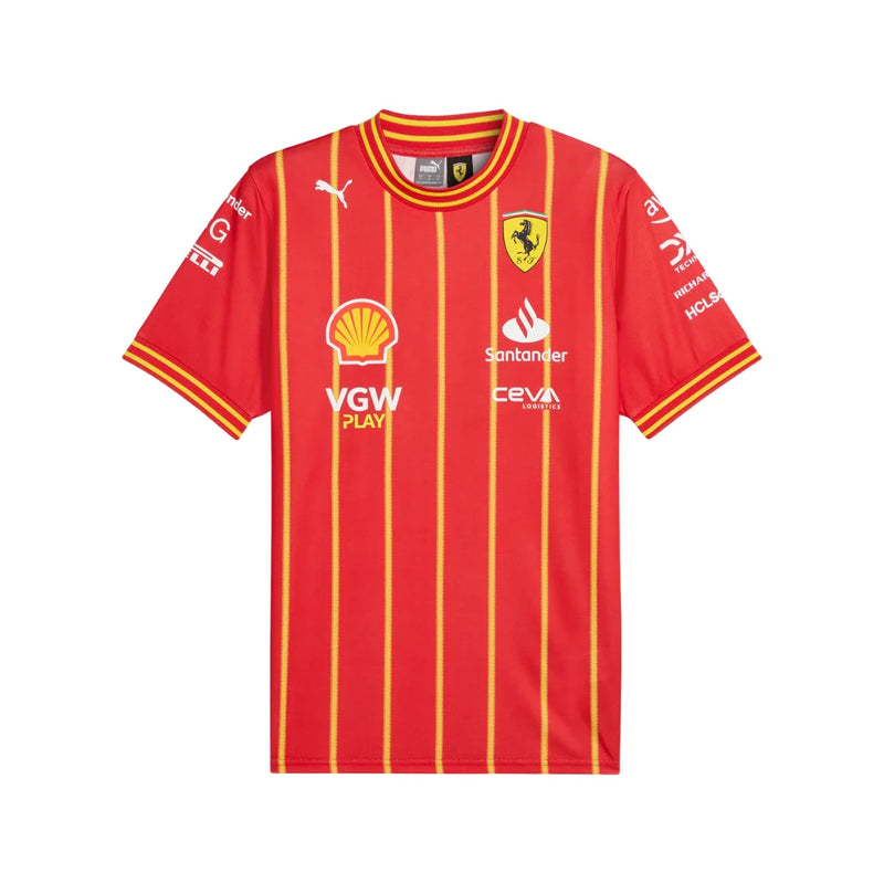 Camiseta Scuderia Ferrari - Edição Especial Pilotos 2024