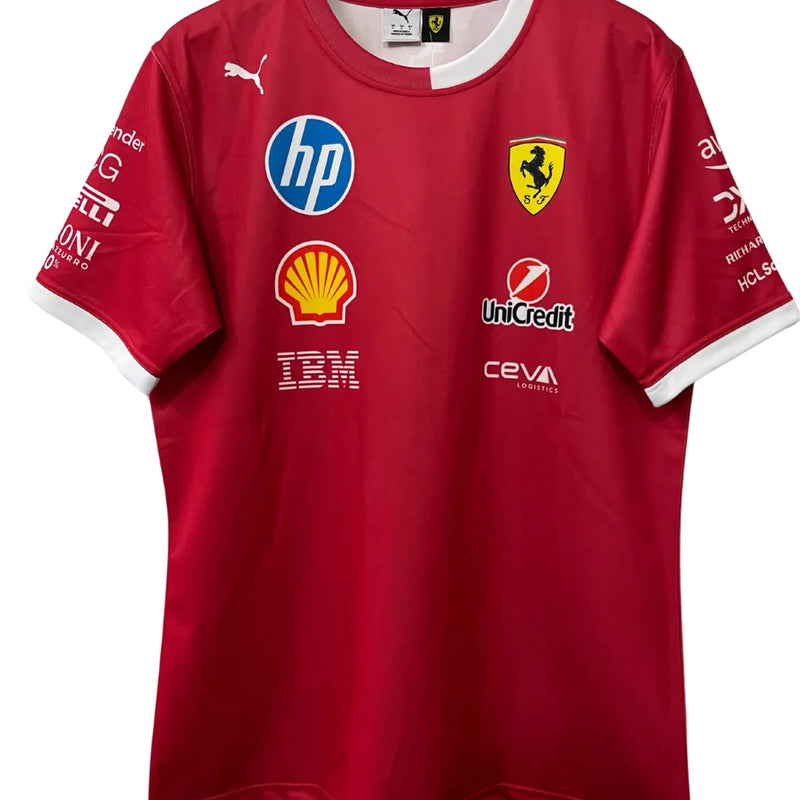 Lançamento Camisa Ferrari Gola Mista -  2025