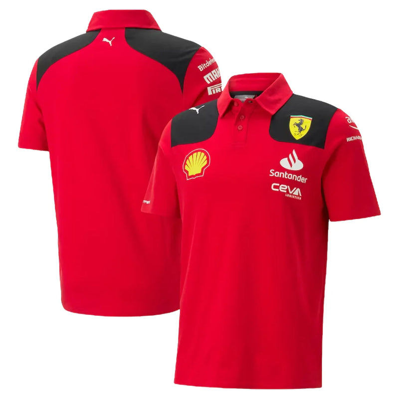 Camiseta Polo Scuderia Ferrari - 2023