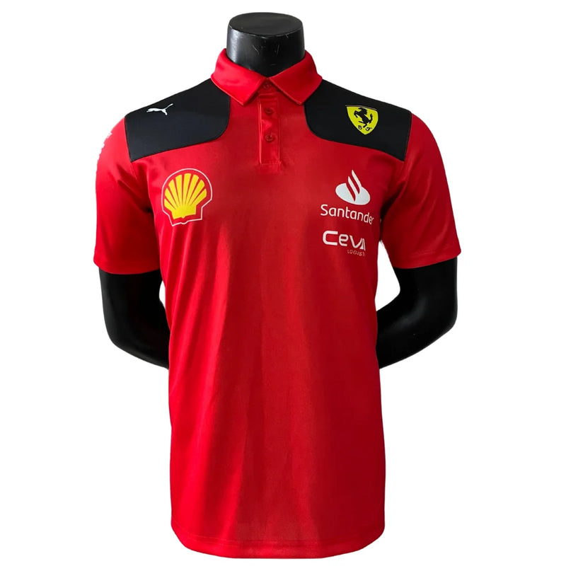 Camiseta Polo Scuderia Ferrari - 2023