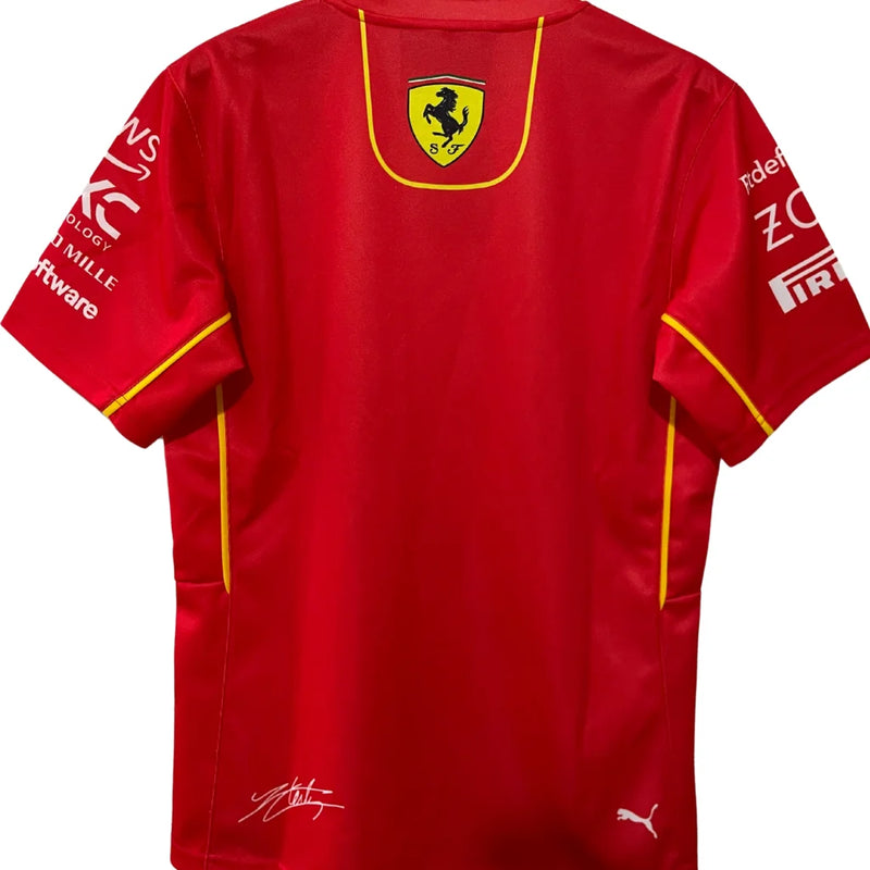 Camiseta Scuderia Ferrari - Pilotos 2024