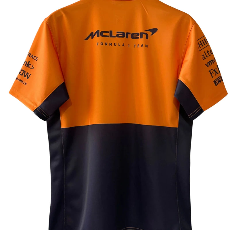 Camiseta McLaren Polo Laranja- 2024