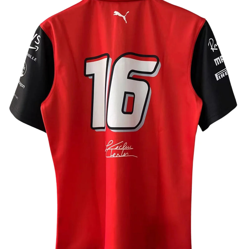 Camisa Polo Scuderia Ferrari - Pilotos 2022