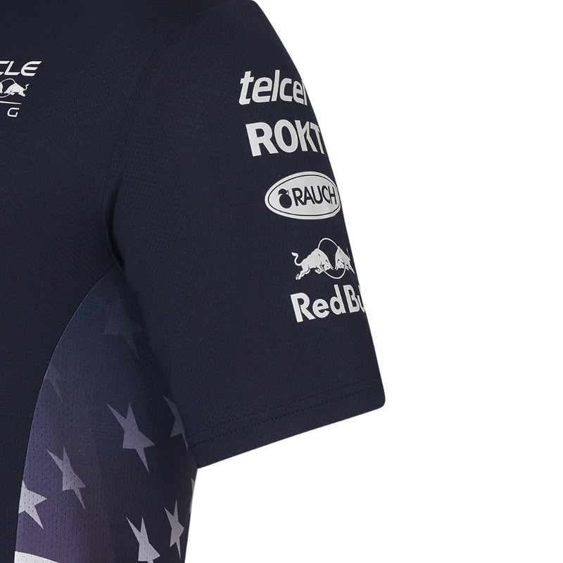 Camiseta Funcional Red Bull Racing - Edição Especial EUA 2024