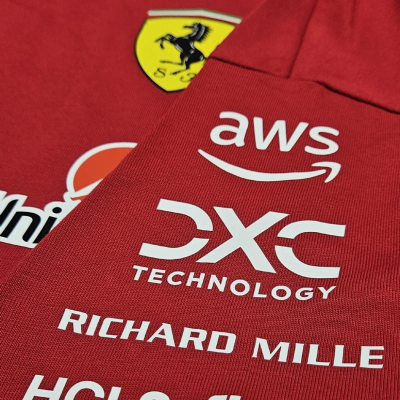 Lançamento Camiseta Oversized Scuderia Ferrari HP - 2025