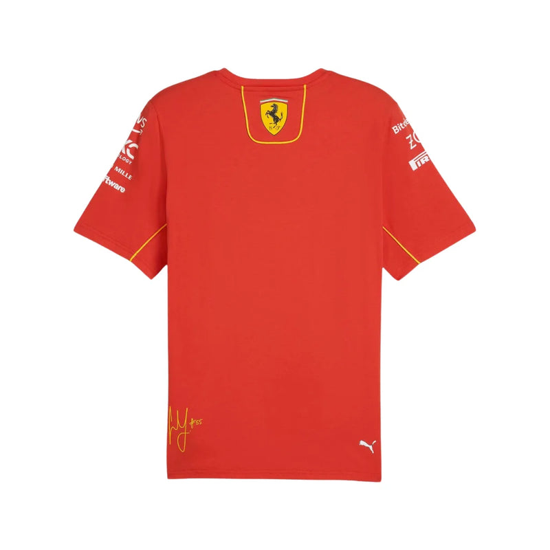 Camiseta Scuderia Ferrari - Pilotos 2024