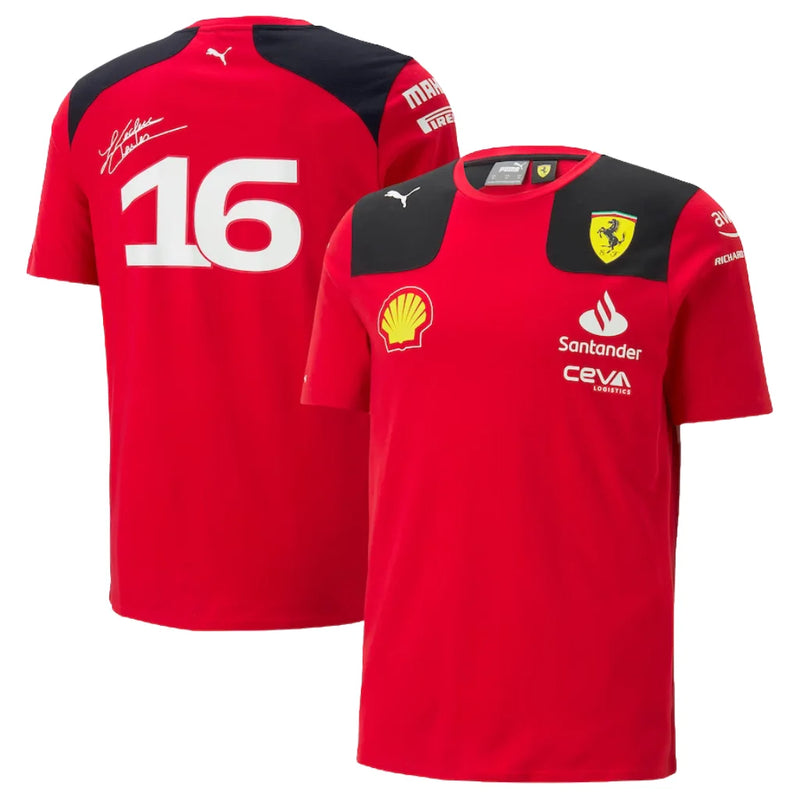 Camiseta Scuderia Ferrari - Pilotos 2023