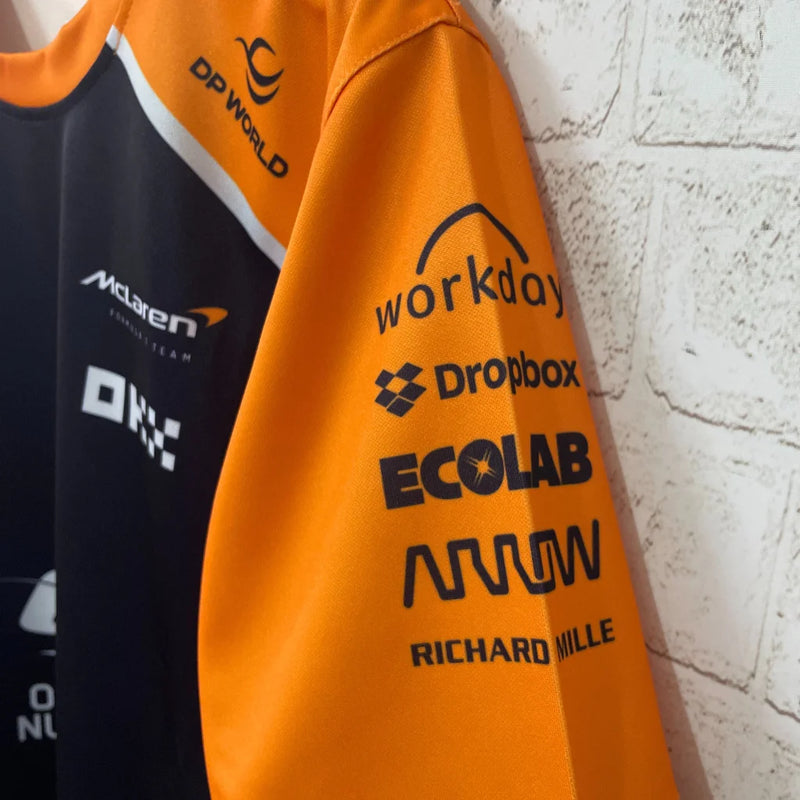 Lançamento Camiseta McLaren Preta - 2025