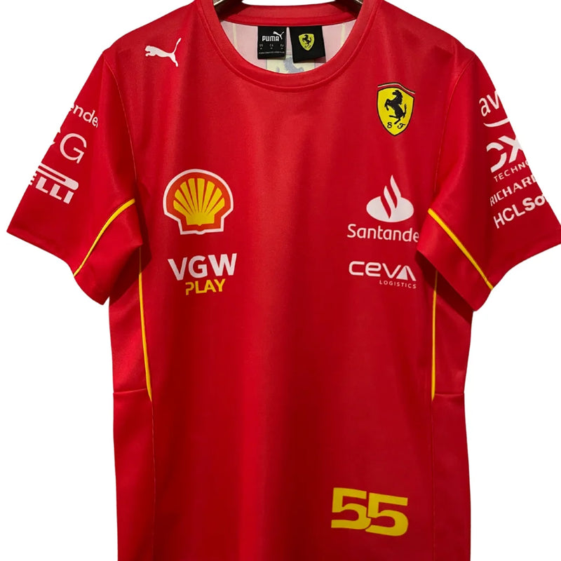 Camiseta Scuderia Ferrari - Pilotos 2024