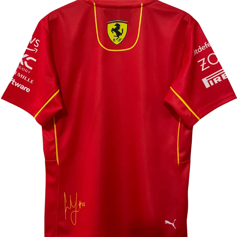 Camiseta Scuderia Ferrari - Pilotos 2024