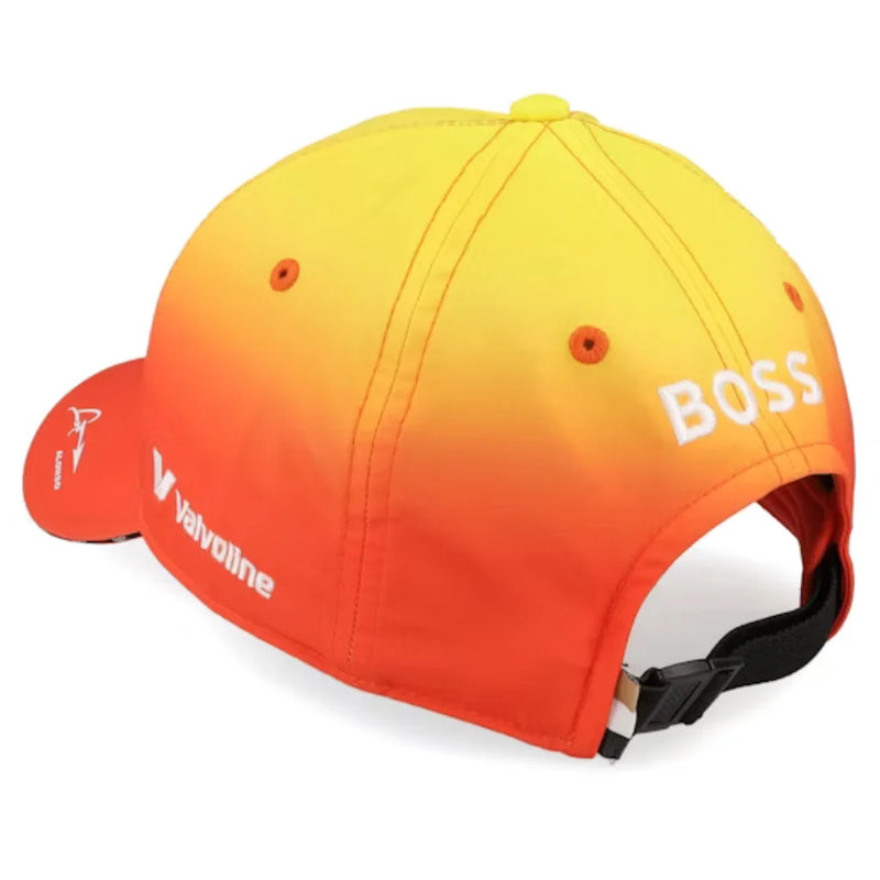 Boné Aston Martin Alonso Edição Especial Barcelona 2024 - Laranja