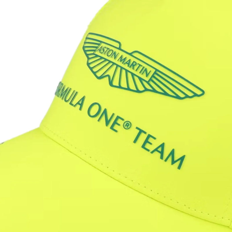 Boné Aston Martin Alonso 2024 - Verde-limão