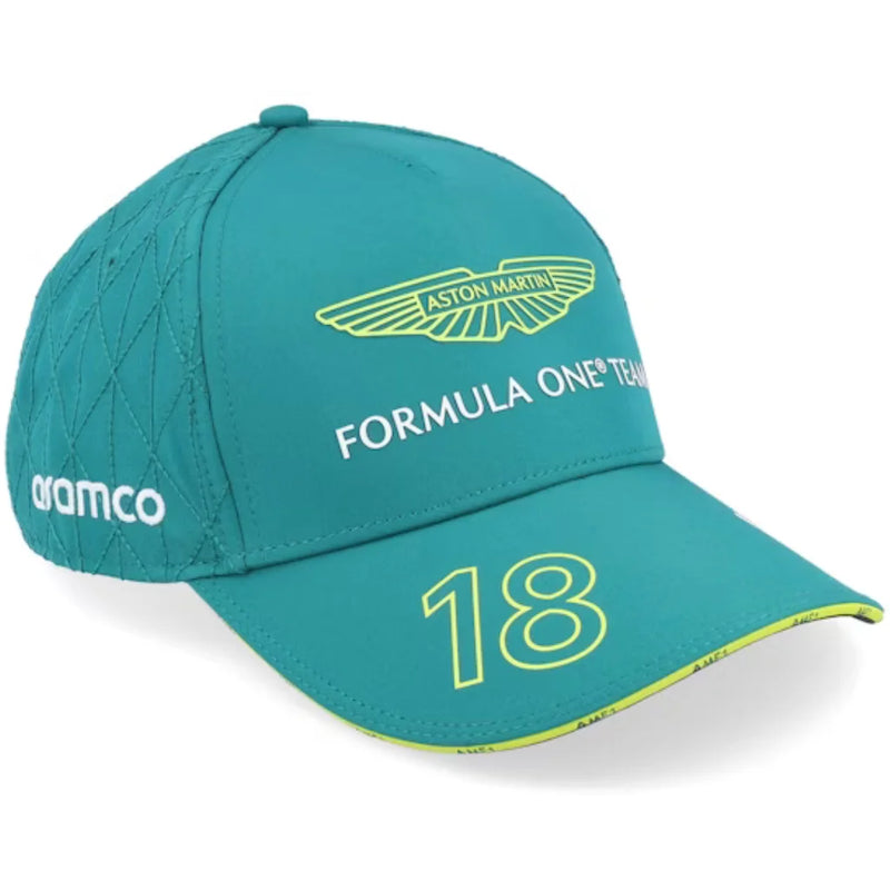 Boné Aston Martin Pilotos 2024 - Verde