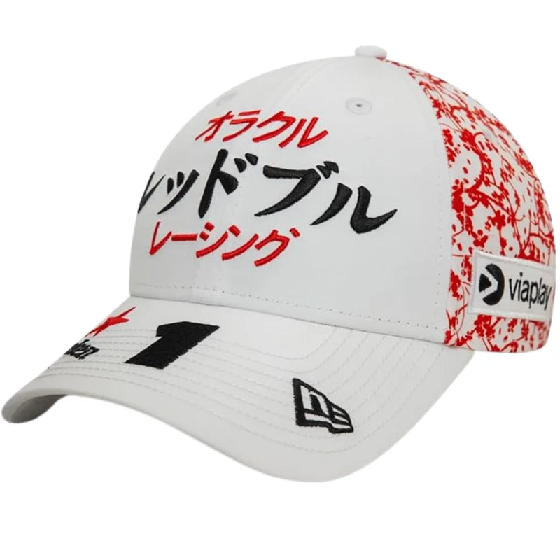 Boné Red Bull Racing Pilotos Edição Especial Japão 2024 - Branco