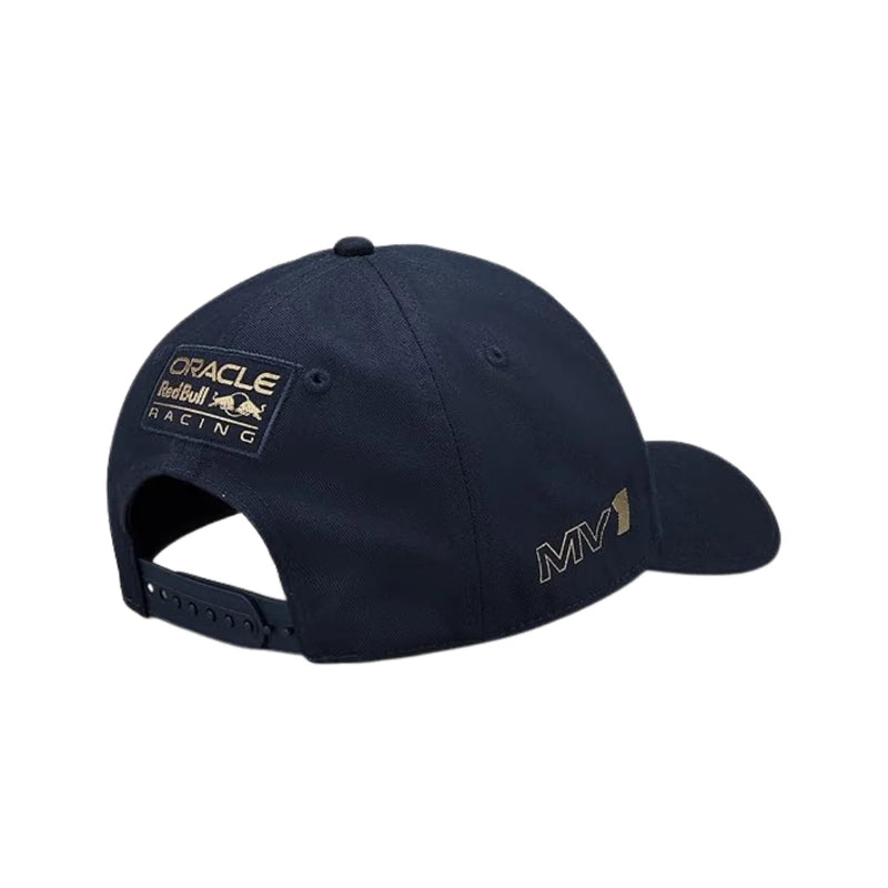 Boné Red Bull Racing Edição Especial Verstappen Champion 2022 - Azul Marinho