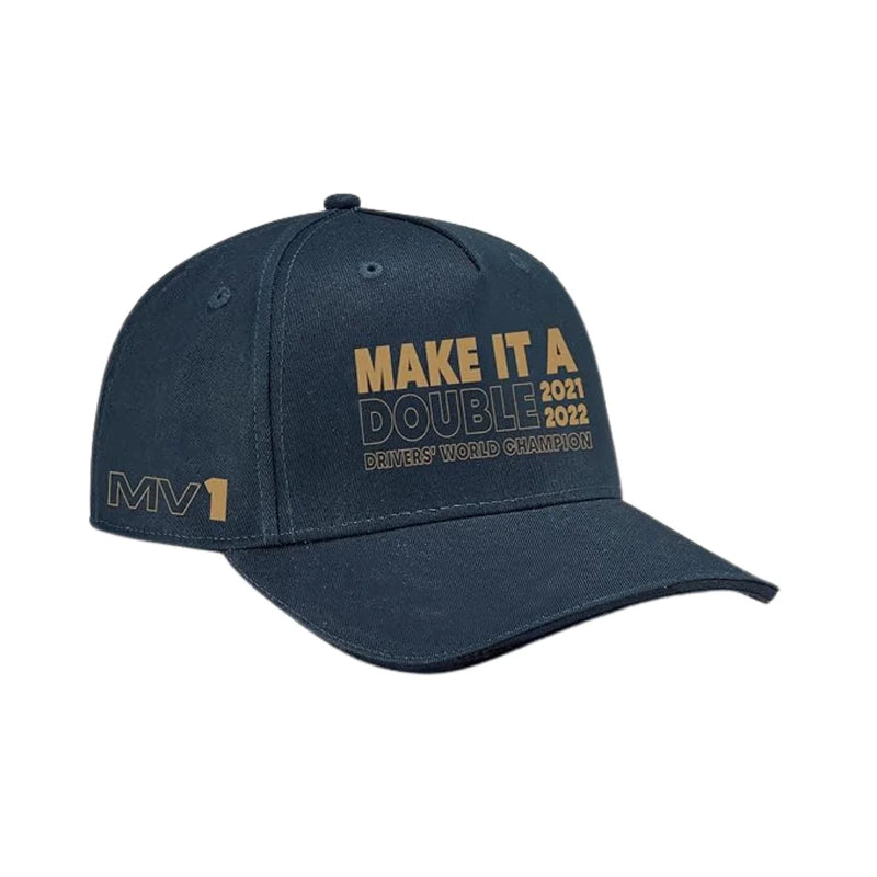 Boné Red Bull Racing Edição Especial Verstappen Champion 2022 - Azul Marinho
