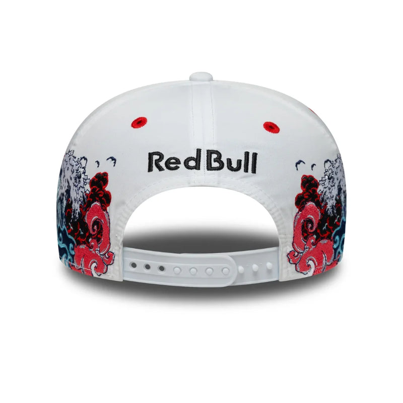 Boné Red Bull Racing Edição Especial Japão 2025 - Branco