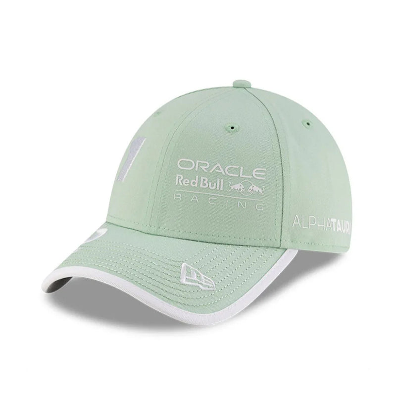 Boné Red Bull Racing Verstappen Edição Especial Miami 2025 - Verde Pastel