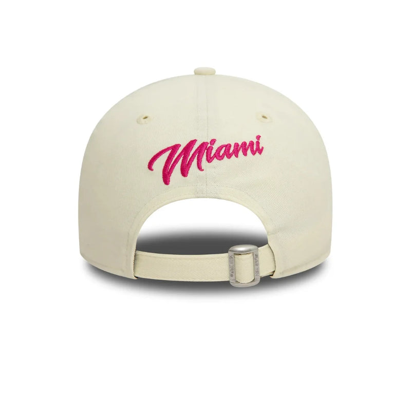 Boné Red Bull Racing Perez Edição Especial Miami 2024 - Branco Sujo