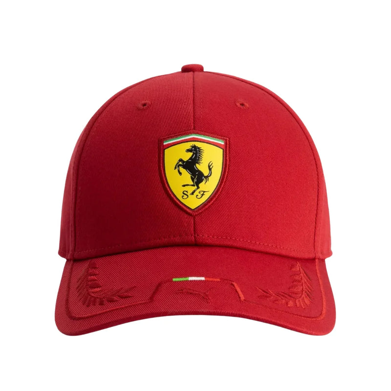 Boné Scuderia Ferrari Italiano - Cereja Escuro