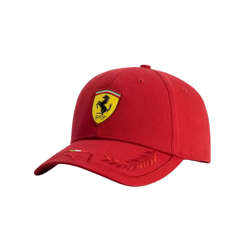 Boné Scuderia Ferrari Italiano - Cereja Escuro