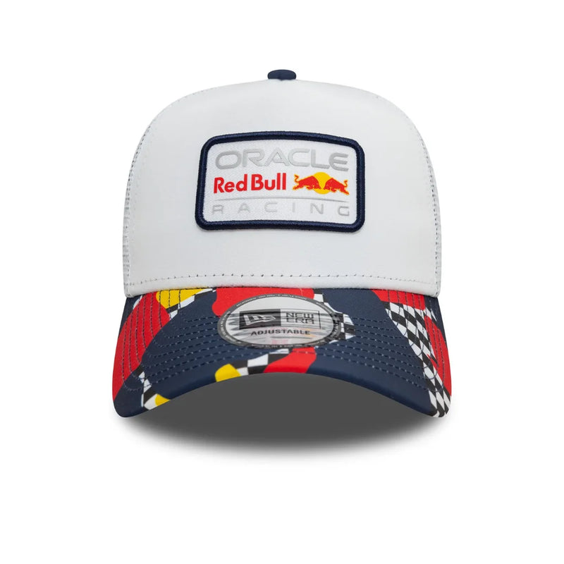 Boné Red Bull Racing Abstrato - Branco