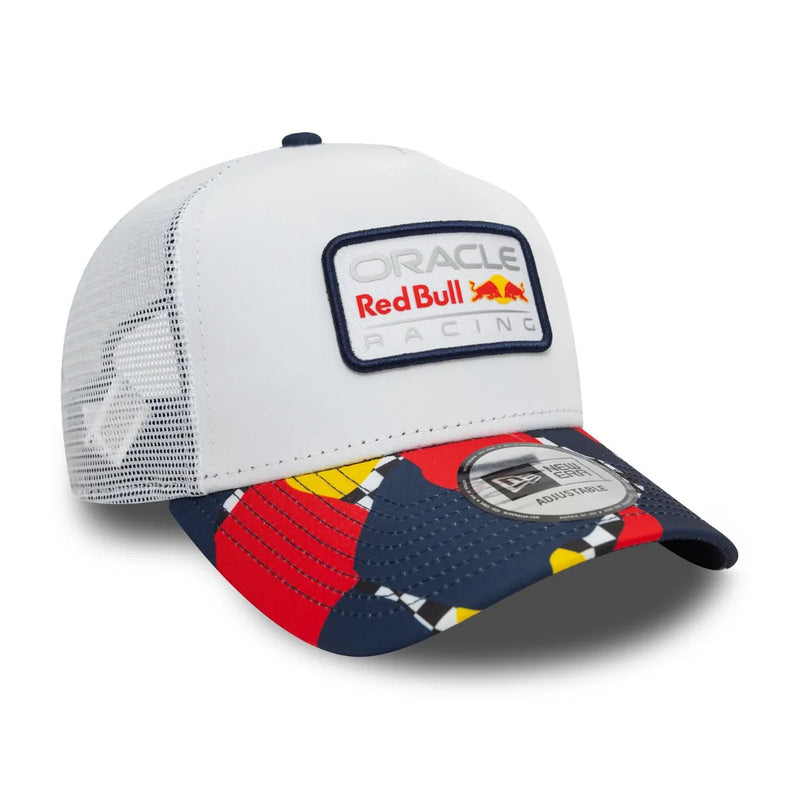 Boné Red Bull Racing Abstrato - Branco