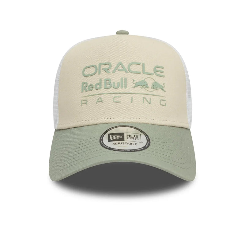 Boné Red Bull Racing Edição Especial - Creme Claro/Verde Perene