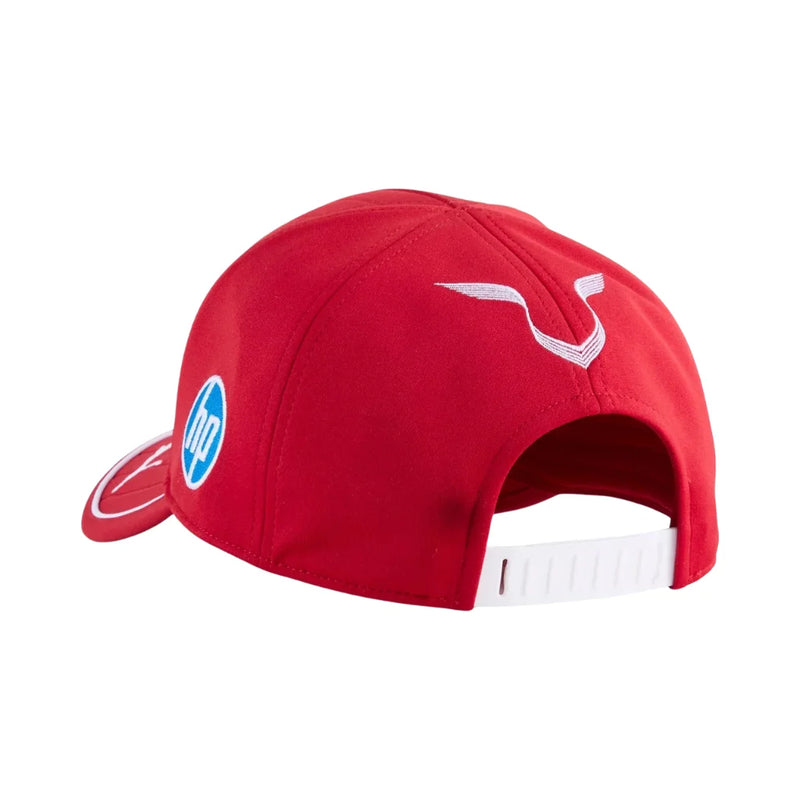 Boné Scuderia Ferrari Pilotos 2025 - Cereja Escuro