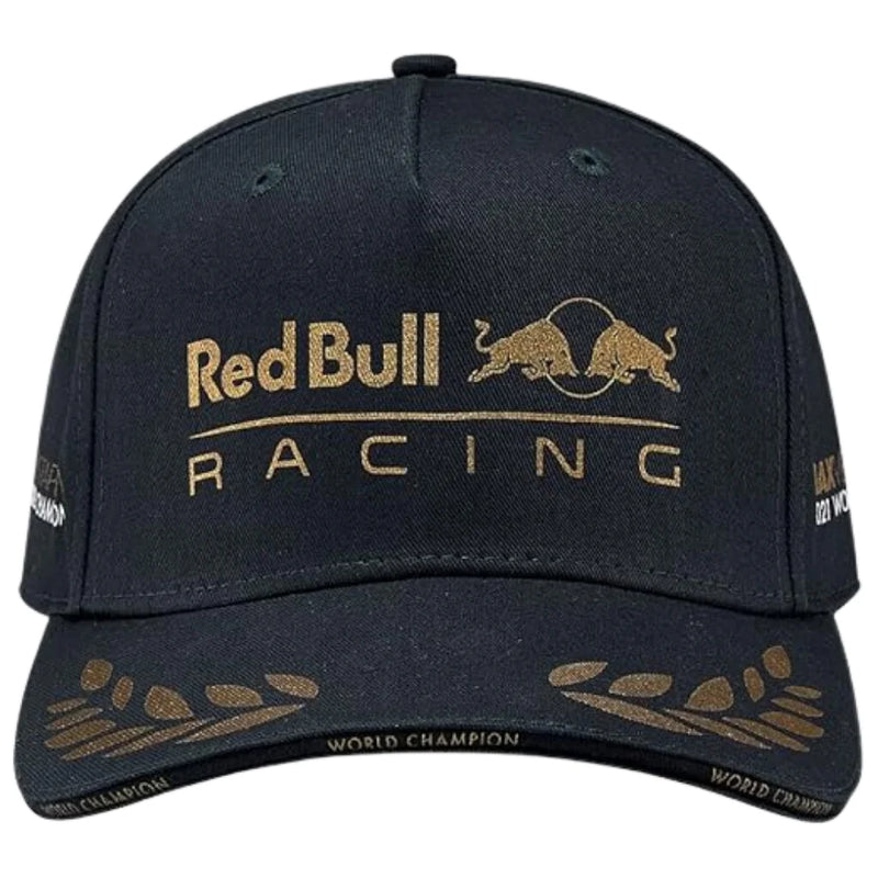 Boné Red Bull Racing Edição Especial Verstappen Champion 2021 - Azul Marinho