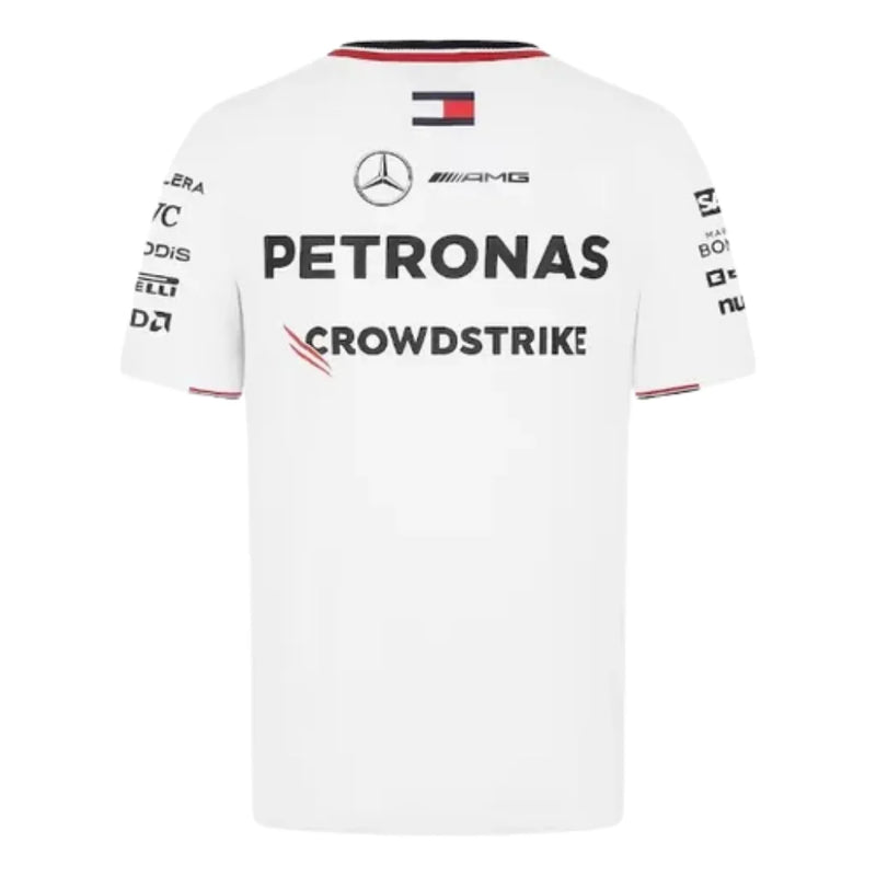 Camiseta Branca Mercedes - 2024