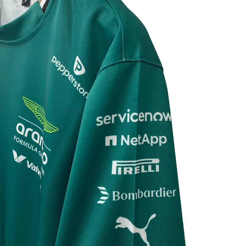 Lançamento Camiseta Aston Martin - Alonso 2025