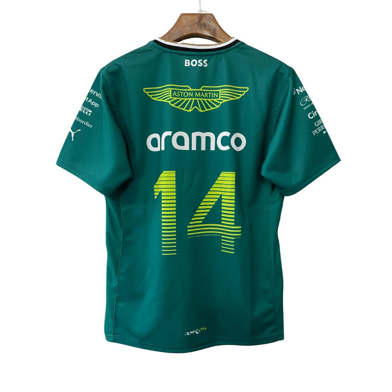 Lançamento Camiseta Aston Martin - Alonso 2025
