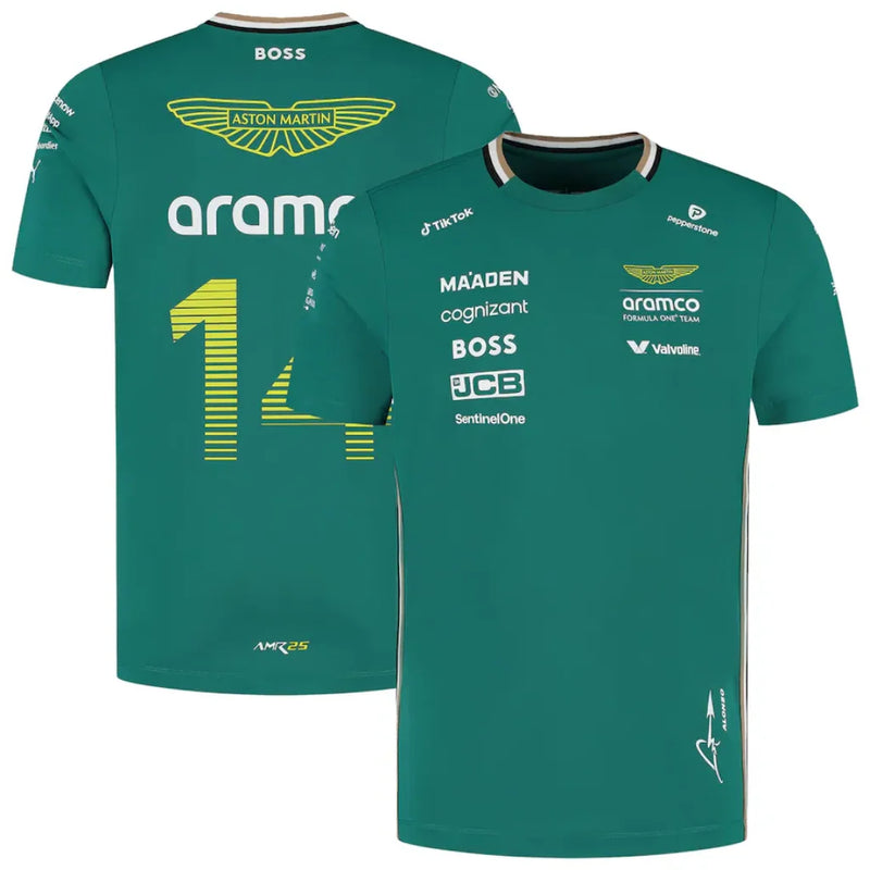 Lançamento Camiseta Aston Martin - Alonso 2025